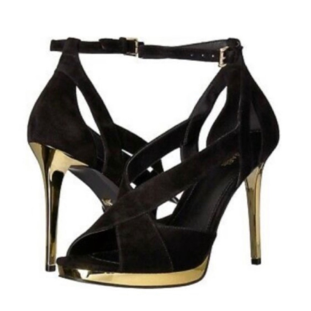 Michael Michael Kors Becky Dress Sandals in Black